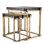 Niemeyer Glass Nesting End Table