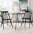 Kloss Solid Wood Slat Back Side Chair-1545482071
