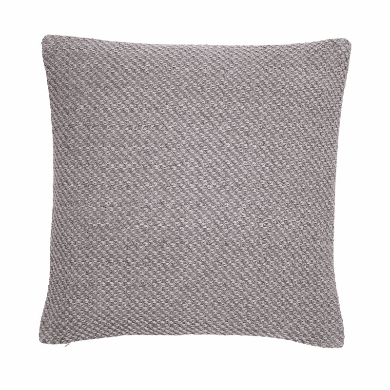 Nell Square Boudoir / Breakfast Cushion, Grey