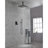 Ceiling Mounted Shower System Combo Set With Handheld And 16"Shower Head