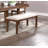 Modern Solid Wood Dining Bench In Natural Brown For A Tranquil Experience Transitional Stylish Home