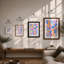 Scattered Botanicals Botanical - Framed Print-1111604456-1111604452