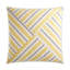 Ottoman Stripe Square Pillow Cover & Insert