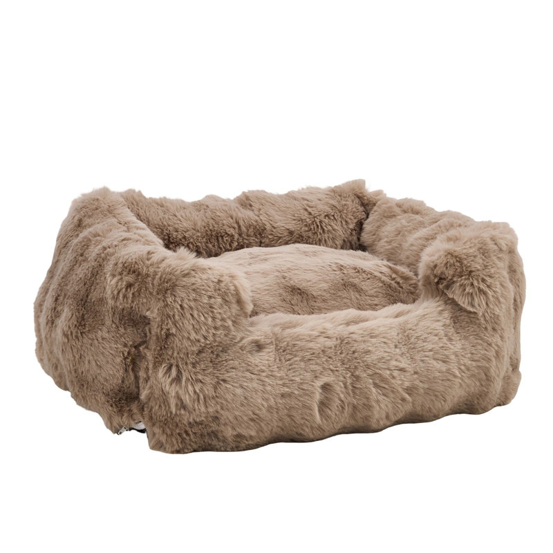 Faux Rabbit Fur Pet Bed, 60