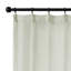 Panneau de rideau simple semi-transparent à plis pincés avec anneaux et pinces inclus-1244065966-1244065972