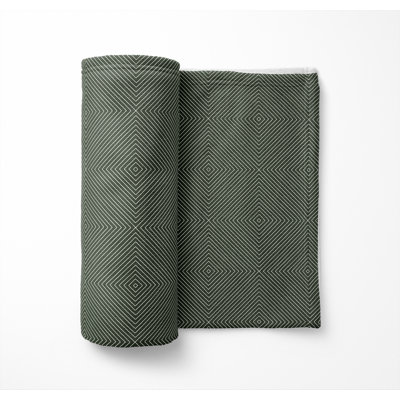 Eye Chev Velveteen Fleece Blanket