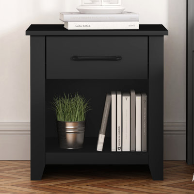 Walter 20.3" 1 Drawer Nightstand