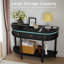 43.3'' Farmhouse Half Moon Console Table-1880443013