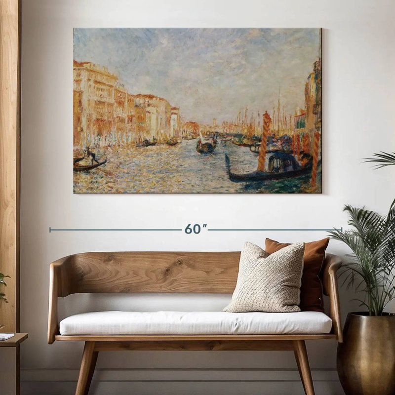 Lilie Grand Canal Venice 1881, 34" H x 51" W