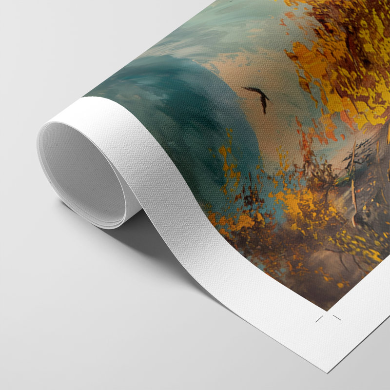 Paysages de la série CCCCLIXIX - Impression sur toile seulement - NON-CADRE
