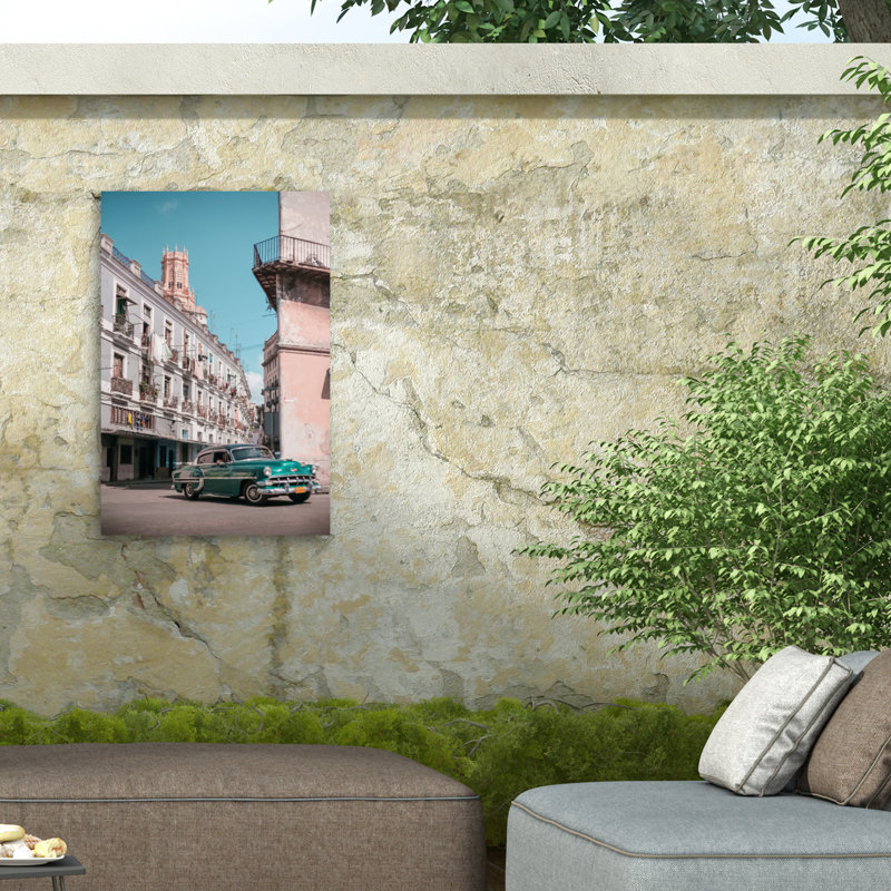 Rouleau bolognais, vieille Havane, 8 sur toile, H 47 po x l 30 po