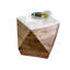 Laronda Solid Wood Drum End Table