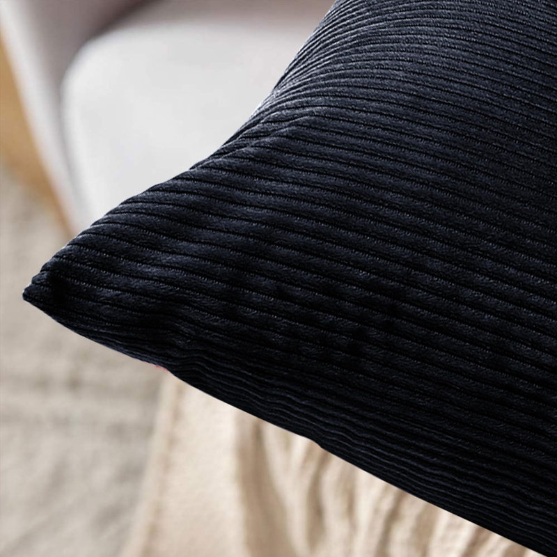 Rectangular Cushion, Black