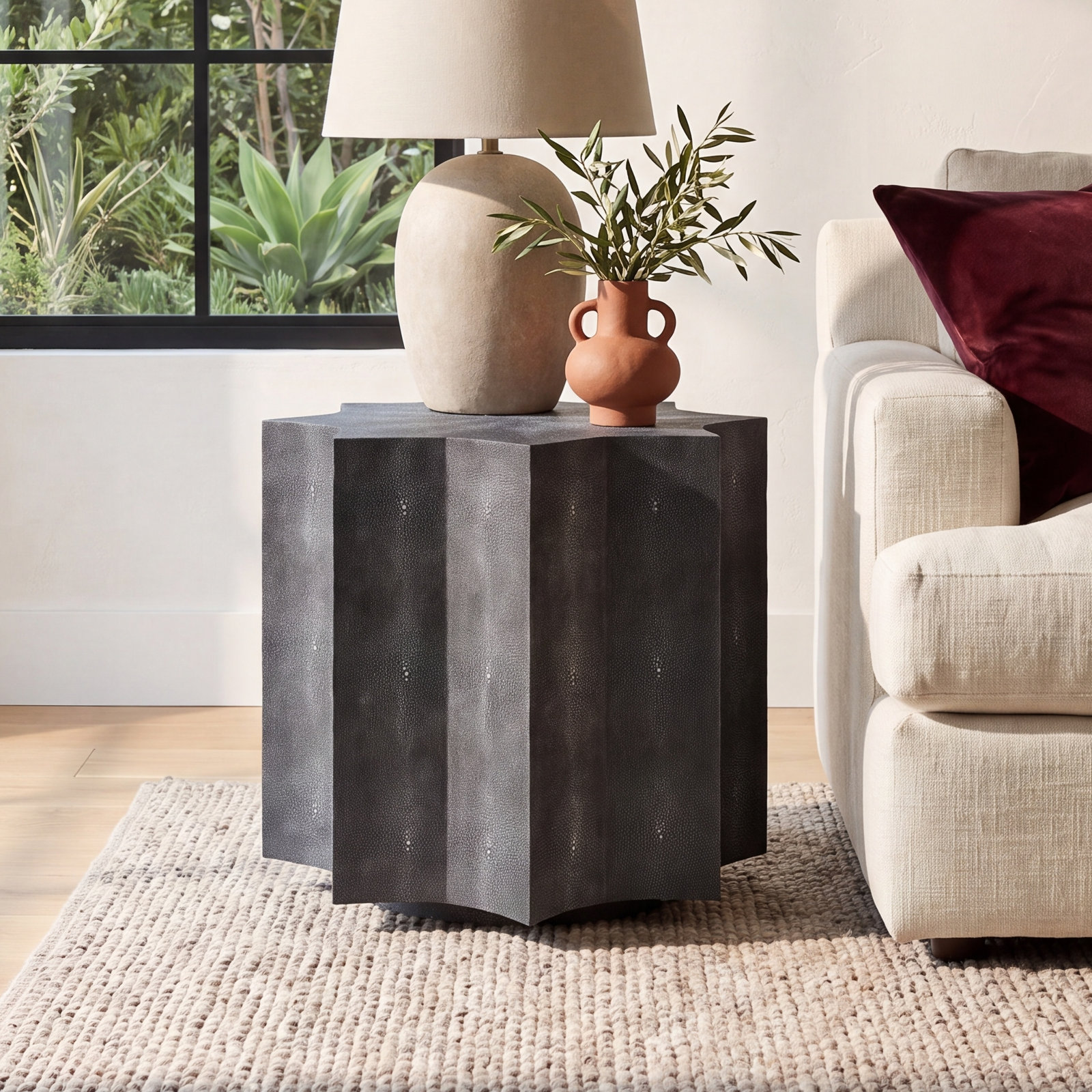 Medici End Table, Black