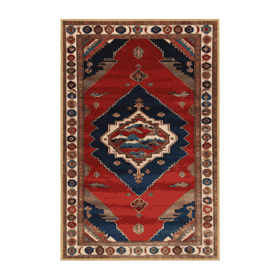 Tapis brun lavable à la machine