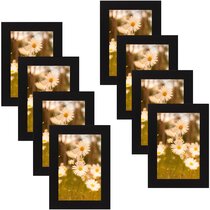 4x6 Picture Frames 6-Pk - Floating Frame Set for Table Numbers