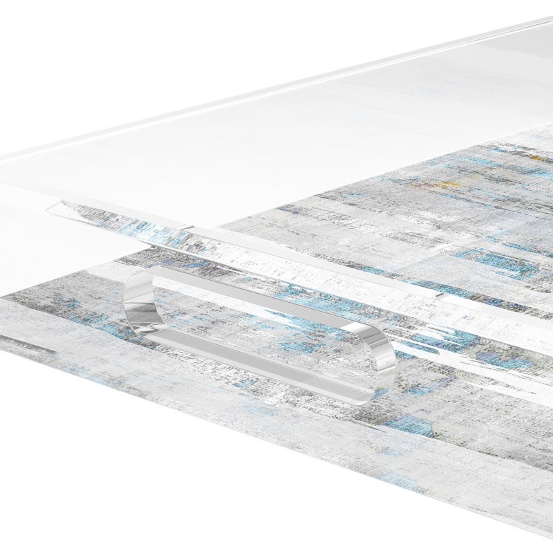 Plateau rectangulaire en bouleau, 22.5"W x 14.5"D x 2"H