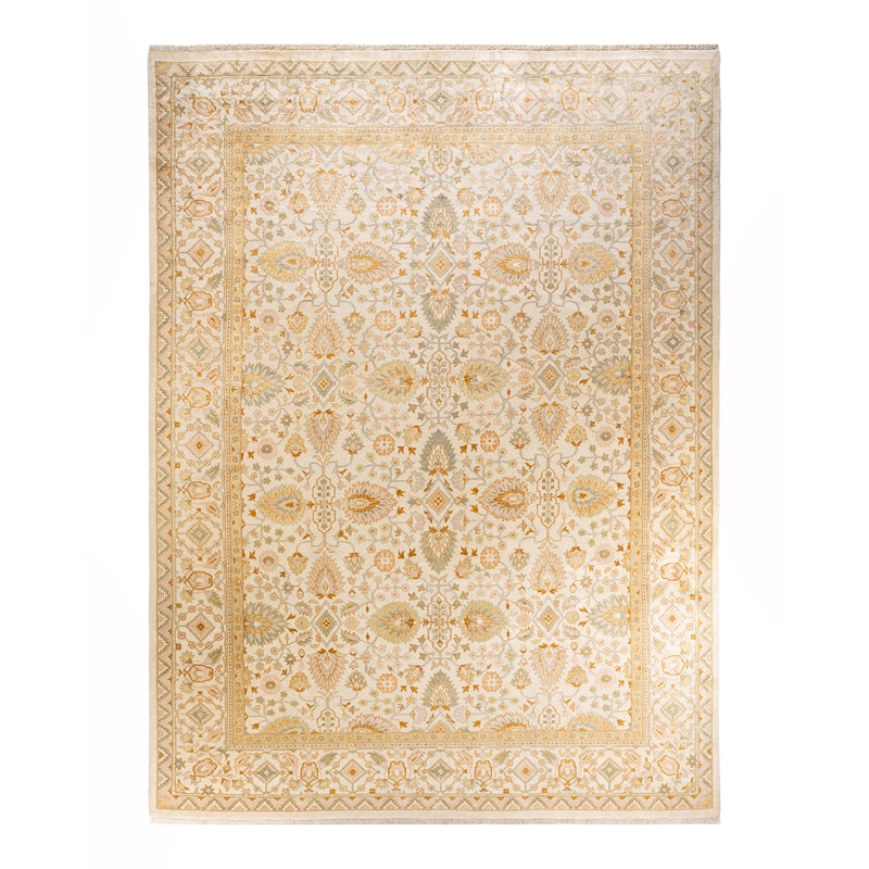 Classic One-of-a-Kind 9' 1" X 12' 5" Hand Knotted Area Rug