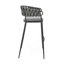 Tabouret de bar avec structure en métal