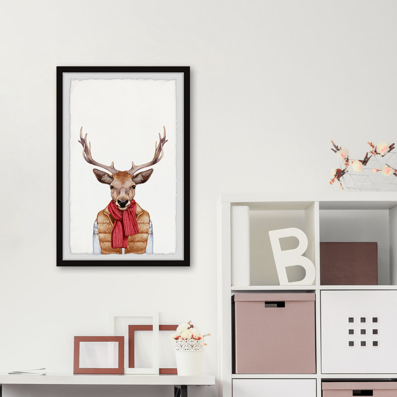 I Am Buck II - Single Picture Frame Print, 45cm H x 38cm W x 3.81cm D