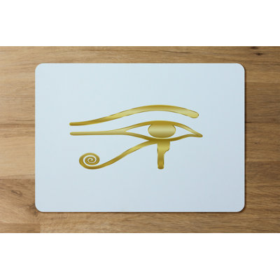 Arantser Polyester-Coated Hardboard No Pattern Rectangle Placemat