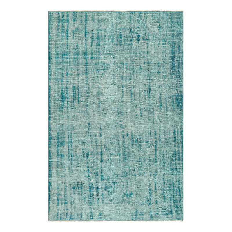 One-of-a-Kind 4'11"X8' Hand Knotted Area Rug