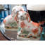 Staffordshire Bunny Hares Figurine-1057242392