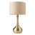 Soft Brass Base/Taupe Shade