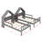 Monterry Double Twin Size Platform Bed-916609177