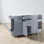 Îlot de cuisine avec rangement inclinable et armoire de rangement-129993067