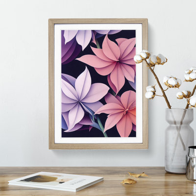 XV1022-4186X Stimulating Flowers - Single Picture Frame Print