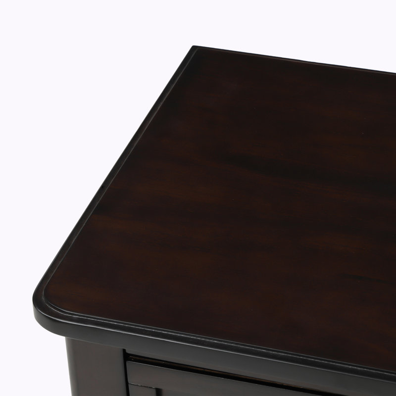 Storage Drawers Wood Accent Chest, Espresso