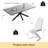 Modern Kitchen Dining Set, Extendable Dining Kitchen Table With Dining Chairs-1011479910