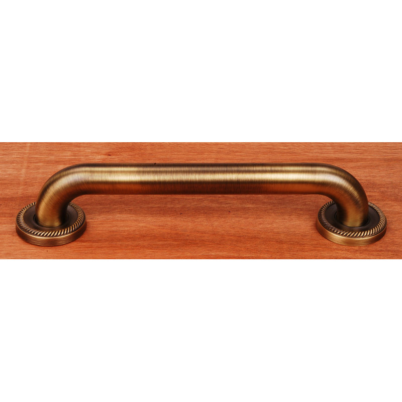 Barre d'appui à corde, Antique English, l 18 po