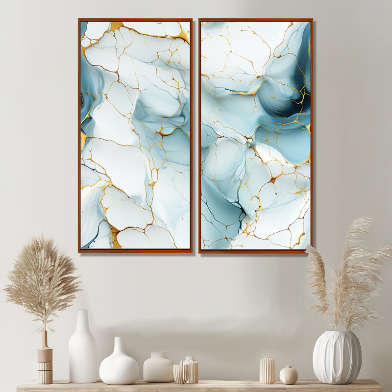 Oriental Elegance, 20" H x 24" W, Brown, Impression encadrée flottante
