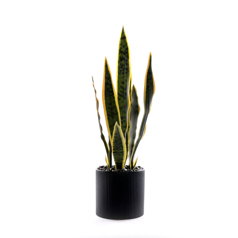 Faux Plant in Ceramic Planter