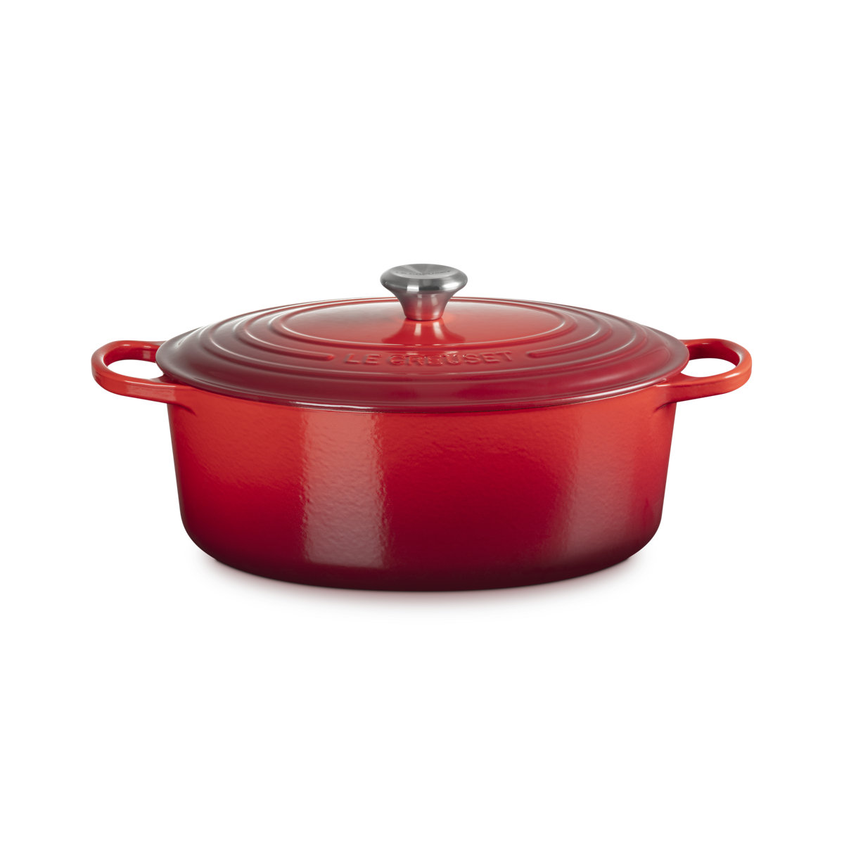 Le Creuset Enameled Cast Iron Oval Dutch Oven with Lid