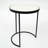 Modern Marble 2 Nesting Tables, Plant Stand, Accent End Table 16" Round