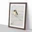 Mallard Duck Under Water by Ohara Koson - Picture Frame Art Print-55576648-55576650