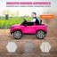 QAB 12V Kids Ride on Truck, voiture électrique homologuée RST avec télécommande parentale, rangement arrière, suspension à ressort, démarrage en douceur, roues auxiliaires, lumières DEL, musique, MP3, noir-104832138
