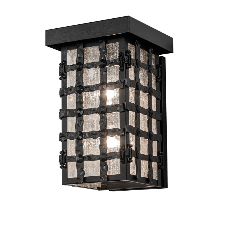 2 - Light Flush Mounted Sconce