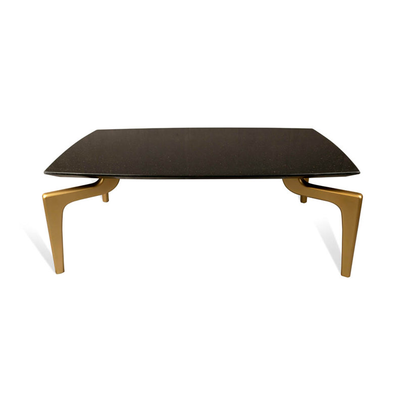 Alanyah Solid Wood Four Leg Coffee Table