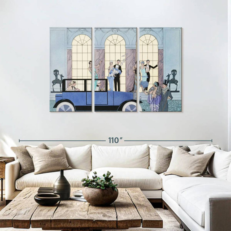 Leisha Farewell 1920, 48" H x 74" W