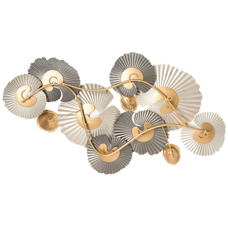 Handmade Plants & Flowers Wall Decor on Iron