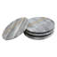 Roisin Marble Round 4 Piece Coaster Set