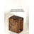 Teak Carved Retro Style Kitchen Knife Storage Rack - Sturdy, Moisture-Proof, Elegant And Practical