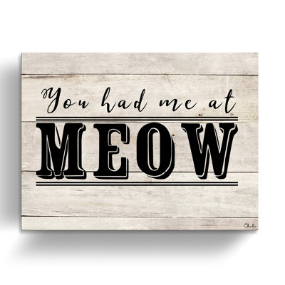 " Meow "