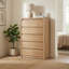Commode décorative à 5 tiroirs Curve Edge-84512104
