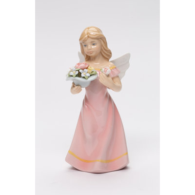 Figurine ange grisby dans une robe
