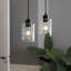 Luminaire suspendu simple 1 lumière 
